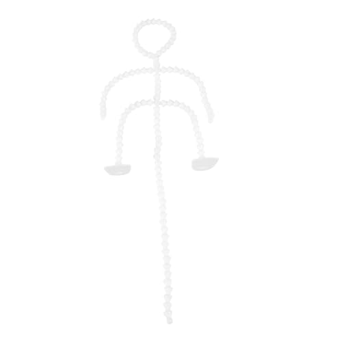 Yardwe Puppenherstellung Bastelgelenke Unsere Figurgelenke Puppenbastelgelenke Puppenbausatz Puppenkörper Beweglicher Puppenknochen Puppenkörper Puppenteile Puppenrahmen Kunststoff Weiß Yardwe Puppenherstellung Bastelgelenke Unsere Figurgelenke Puppenbastelgelenke Puppenbausatz Puppenkörper Beweglicher Puppenknochen Puppenkörper Puppenteile Puppenrahmen Kunststoff Weiß von Yardwe