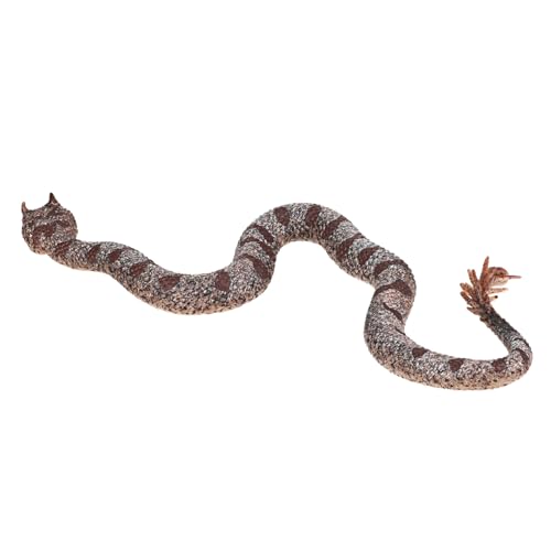 Yardwe Realistische TPR Silikon Schlange Flexibel Positionierbar Realistische Garten Deko Halloween Requisit Für Streich Und Vogelabwehr Yardwe Realistische TPR Silikon Schlange Flexibel Positionierbar Realistische Garten Deko Halloween Requisit Für Streich Und Vogelabwehr von Yardwe