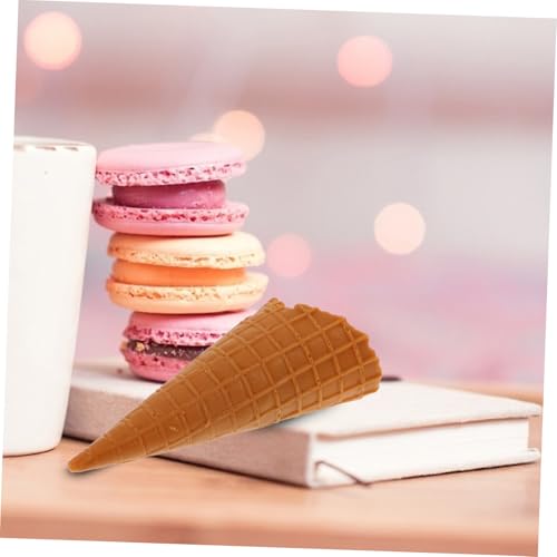 Yardwe Realistisches Eiscreme waffel Modell aus PVC Lebensechte Dessert Shop Display Dekoration Farbenfrohes Stabiles Eiscreme Requisit für Fotoshooting und Ladendekor Yardwe Realistisches Eiscreme waffel Modell aus PVC Lebensechte Dessert Shop Display Dekoration Farbenfrohes Stabiles Eiscreme Requisit für Fotoshooting und Ladendekor von Yardwe