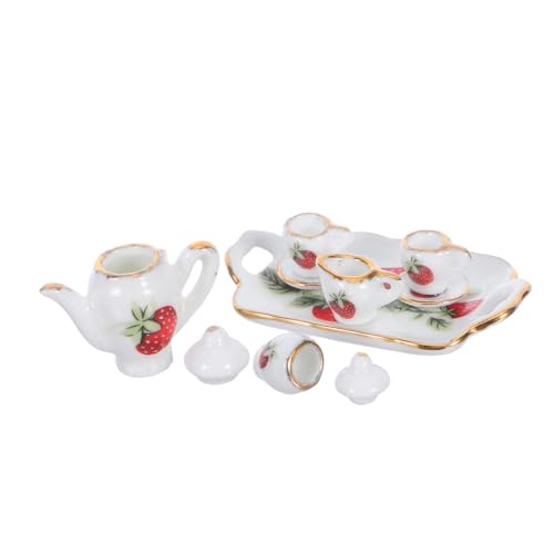 Yardwe Taschenteeservice Modell Winzige Kaffeetassen Mini Teetasse Aus Porzellan Puppenhaus Mini Möbeldekoration Milchteetassen Winzige Tassen Yardwe Taschenteeservice Modell Winzige Kaffeetassen Mini Teetasse Aus Porzellan Puppenhaus Mini Möbeldekoration Milchteetassen Winzige Tassen von Yardwe