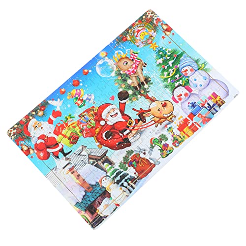 Yardwe Weihnachtliches Holzpuzzle Teile Pädagogisches Lernspielzeug für Fördert Logisches Feinmotorik und Eltern Junge Mädchen Bindung Montessori Holzspielzeug Geschenkidee Yardwe Weihnachtliches Holzpuzzle Teile Pädagogisches Lernspielzeug für Fördert Logisches Feinmotorik und Eltern Junge Mädchen Bindung Montessori Holzspielzeug Geschenkidee von Yardwe