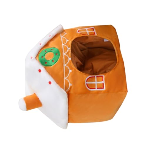 Yardwe Weihnachts lebkuchenhaus kopfbedeckung Festliche Kopfbedeckung für Erwachsene Bunte Fotorequisite mit Detailreichem Cartoon design für Weihnachtsfeiern und Festtagsstimmung Yardwe Weihnachts lebkuchenhaus kopfbedeckung Festliche Kopfbedeckung für Erwachsene Bunte Fotorequisite mit Detailreichem Cartoon design für Weihnachtsfeiern und Festtagsstimmung von Yardwe