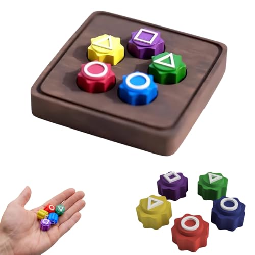 Gonggi Koreanisches Spiel Stein fangen, Steinspiel Gonggi Set Tintenfisch Volksspiel Gong mit Sockel, Gi Spiel Koreanisches Gonggi Spiel Set Sammlung(1 Set) von Yately