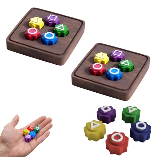 Gonggi Koreanisches Spiel Stein fangen, Steinspiel Gonggi Set Tintenfisch Volksspiel Gong mit Sockel, Gi Spiel Koreanisches Gonggi Spiel Set Sammlung(2 Set) von Yately