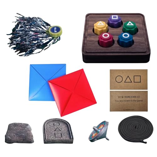 Gonggi Spiel Set, Gonggi Koreanisches Spiel Familienspielset, Koreanisches traditionelles Spiel Gonggi Jack Stone Pebbles Set, Steinfangspiel Hand-Augen-Koordinationstrainingsspielzeug mit Stein von Yately