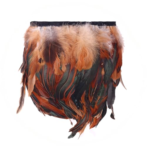 Damen Spitze Federschal Pfau Kostüm Damen Pfau Flügel Vintage Feder Schal Umhänge Schulterumhang Cape Gothic Federboa Kostüm Vogel Karneval Kostüme Samba für Karneval Halloween Maskerade (K) von Yavitality