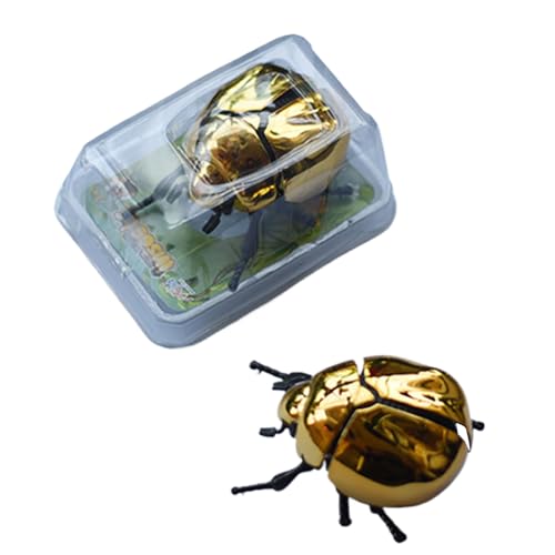 Yawdil 1 Stück Scarab Beetle Kinder Plastik Tiere Spielzeug Aufwickeln Käfer Bionic Spielzeug Kreatives Prankster animiertes Insekten Modell von Yawdil