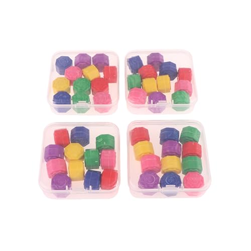 Yawdil 4 Set Korean Traditional Play Game, Gonggi Game Stone Pebbles Set, Gonggi Jack Stone Catching Game, Korean Gonggi Competitive Games For Playing With Family And Friends von Yawdil