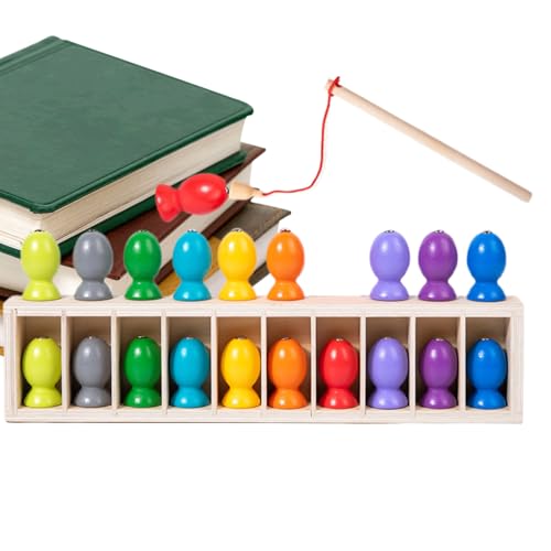 Yaztauho Magnet Angelspiel - Magnetisches Farben Lernspielzeug Aus Holz | Holzspielzeug Lernspiel Für Kinder Mädchen Schule Kindergarten Reisen Yaztauho Magnet Angelspiel - Magnetisches Farben Lernspielzeug Aus Holz | Holzspielzeug Lernspiel Für Kinder Mädchen Schule Kindergarten Reisen von Yaztauho