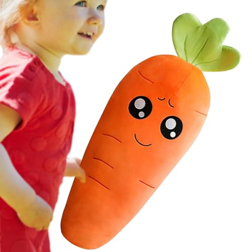 Yaztauho Plüsch Karotte Spielzeug | Süße Karotte Kissen weich gefüllte Plüschtiere,Dekoratives gefülltes Karottenspielzeug für Frühlings-Herbst-Osterparty-Zubehör Yaztauho Plüsch Karotte Spielzeug | Süße Karotte Kissen weich gefüllte Plüschtiere,Dekoratives gefülltes Karottenspielzeug für Frühlings-Herbst-Osterparty-Zubehör von Yaztauho