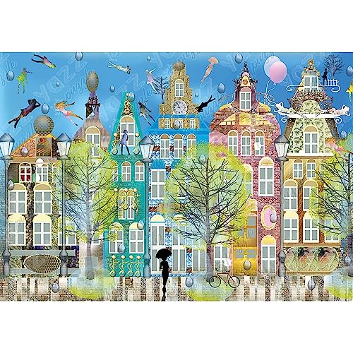 Puzzle mit 1000 Teilen: Belgische Stadt von Yazz puzzle