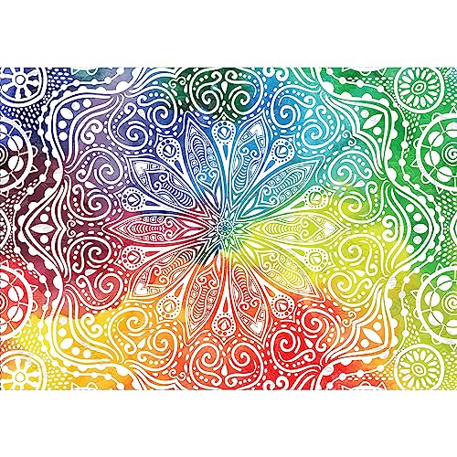 Puzzle mit 1000 Teilen: Mandala-Blume von Yazz puzzle