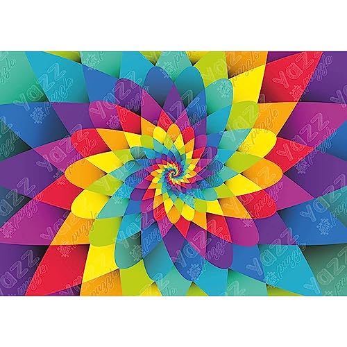 Puzzle mit 1000 Teilen: Regenbogenspirale von Yazz puzzle