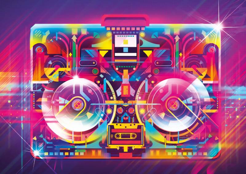 Yazz Boombox 1000 Teile Puzzle Yazz-3806 von Yazz