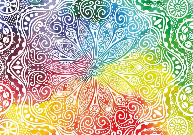 Yazz Flower Mandala 1000 Teile Puzzle Yazz-3832 von Yazz