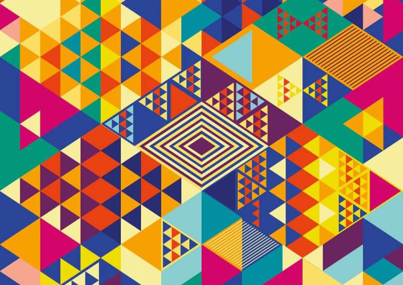 Yazz Geometric Pattern 1000 Teile Puzzle Yazz-3856 von Yazz