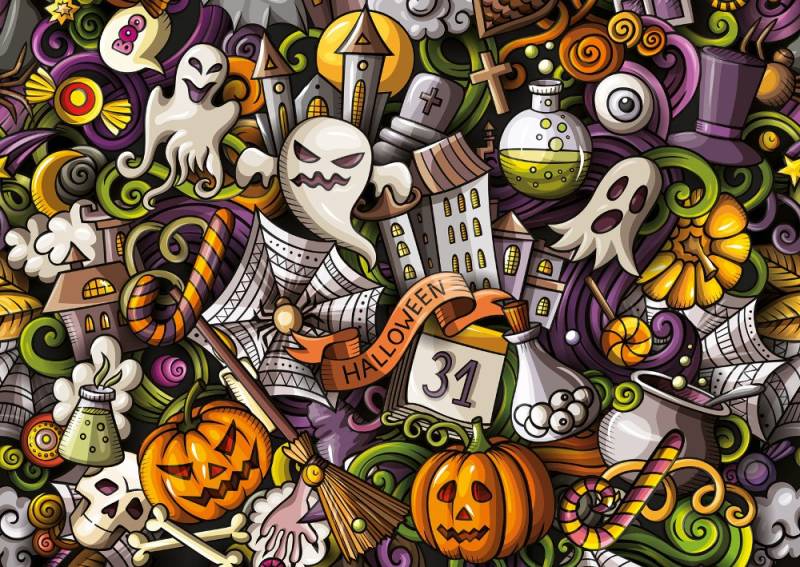 Yazz Halloween 1000 Teile Puzzle Yazz-3872 von Yazz