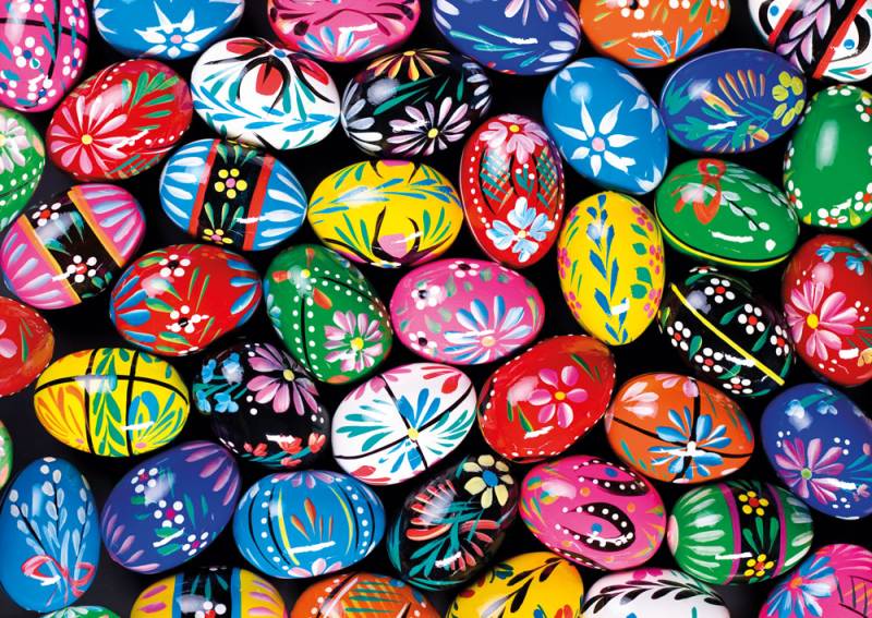 Yazz Painted Easter Eggs 1000 Teile Puzzle Yazz-3812 von Yazz