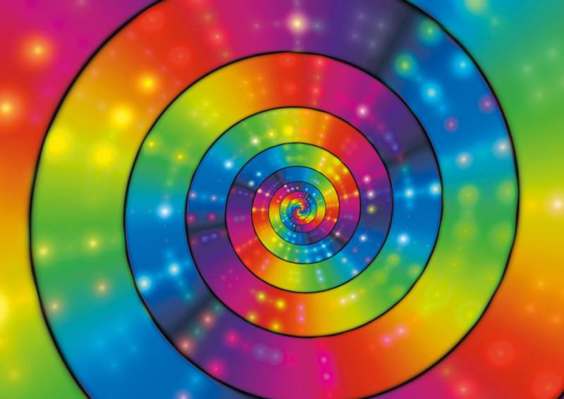 Yazz Spiral Lights 1000 Teile Puzzle Yazz-3839 von Yazz