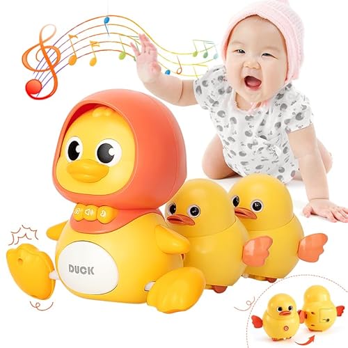 Ycozy Baby Ente Musik Kinderspielzeug Kleinkinder Lernspielzeug mit Licht und Musik Ente Musikspielzeug Tanzende Singender Krabbel fur 6-72 Monates Geschenk Ycozy Baby Ente Musik Kinderspielzeug Kleinkinder Lernspielzeug mit Licht und Musik Ente Musikspielzeug Tanzende Singender Krabbel fur 6-72 Monates Geschenk von Ycozy