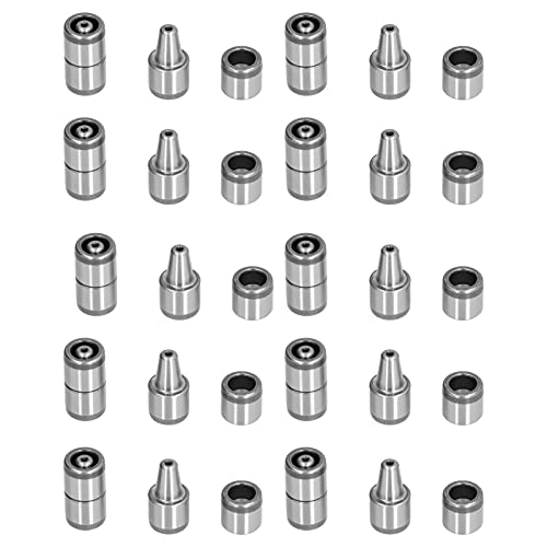 10 Sätze Hochwertiger 20Cr-Stifthülsen für Präzises Zubehör 6x10x15x15 von Yctze