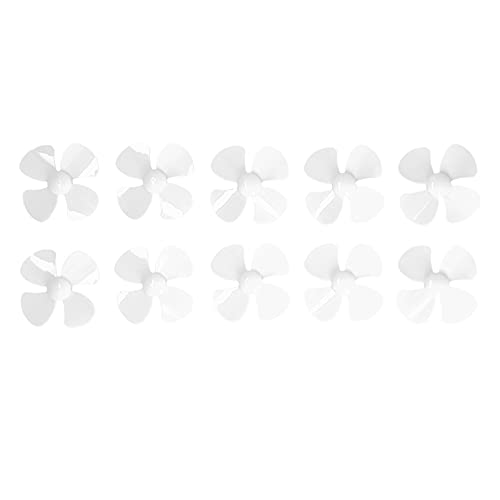 10pcs 60 Mm 4- Boot -Propeller -Spielzeugzubehör mit 2 Mm Loch - ABS -Kunststoff EEN (Transparent) von Yctze