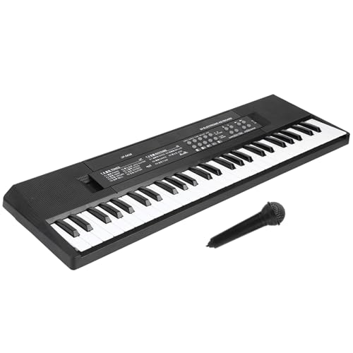 Elektronisches Orgel-Keyboard mit Telefon- und Aufnahmefunktion, 54-Tasten-Klavier – BF5438 von Yctze