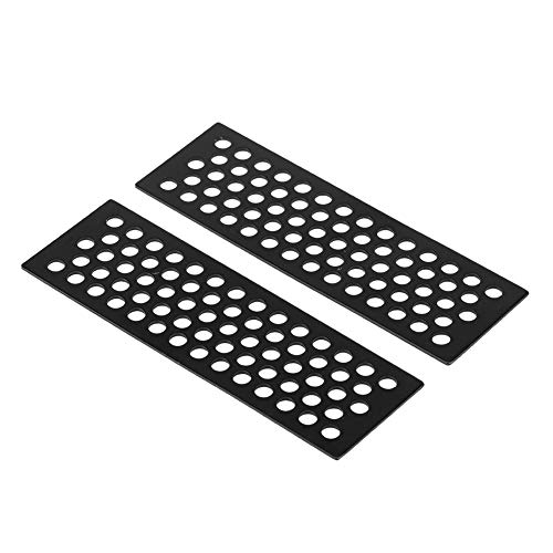 Yctze 2 Teile/Satz RC D Leitern Recovery Board P Werkzeug für 1/10 RC Wler Silber RC Wler Zubehör Teil für S (Black) von Yctze