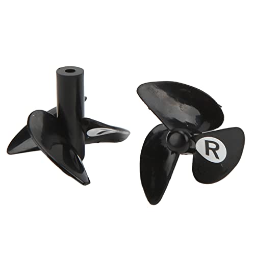 Yctze 2Pcs RC Propeller für V 500,11 Fernbedienung Fischerboot Kunststoff Positiv/Negativ Montieren Wärmedämmung S Zubehör von Yctze