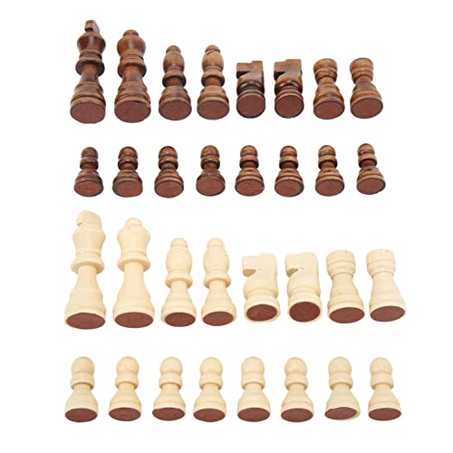 Yctze 32pcs Dual Color Hölzer Schachstücke Set - für, Anfänger und Schachliebhaber - Premium Qualitätsunterhaltungsspielzeuge Yctze 32pcs Dual Color Hölzer Schachstücke Set - für, Anfänger und Schachliebhaber - Premium Qualitätsunterhaltungsspielzeuge von Yctze