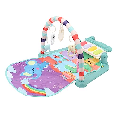 Yctze Tragbare Klavier -Fitnessmatte mit Abnehmbaren Spielzeugen und Lichtern - Musical Playmat für Säuglinge 0 Bis 12 Monate Yctze Tragbare Klavier -Fitnessmatte mit Abnehmbaren Spielzeugen und Lichtern - Musical Playmat für Säuglinge 0 Bis 12 Monate von Yctze