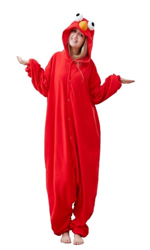 Ydesheng Erwachsene Tier Onesie Halloween Cosplay Kostüm, Hongzhima, L von Ydesheng