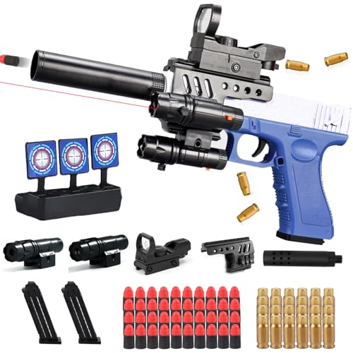 Spielzeug Pistole Kinder,Schaumstoff Soft Bullet Gun Spielzeug,Soft Bullet Gun M416,Schaumstoff Pistole,manuelles Nachladen,Toy Guns für Kinder,Soft Bullet Toy Gun Pistole für 12+ Kindergeschenke von YeahBoom