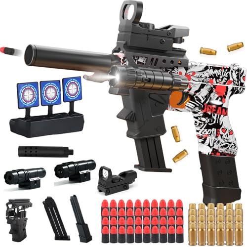 Spielzeug Pistole Kinder,Schaumstoff Soft Bullet Gun Spielzeug,Soft Bullet Gun M416,Schaumstoff Pistole,manuelles Nachladen,Toy Guns für Kinder,Soft Bullet Toy Gun Pistole für 12+ Kindergeschenke von YeahBoom