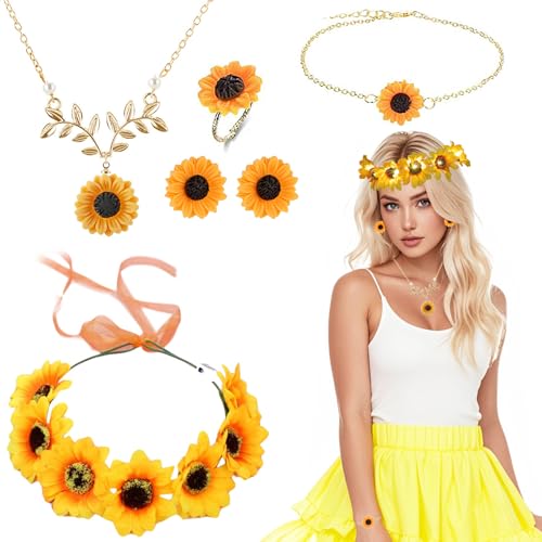 YeahBoom Damen Sonnenblumen Kostüm von YeahBoom