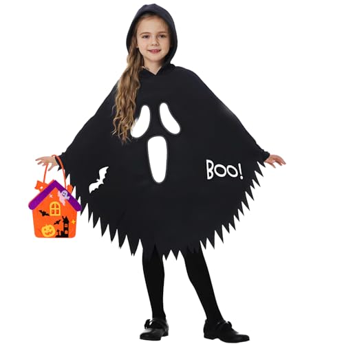 YeahBoom Geister Kostüm Kinder,Geist Umhang Gespenst für Kinder,Glow in the Dark Geister Kostüm,Halloween Kind Geister Kleidung,Gespenst Kleidung für Karneval Cosplay Party YeahBoom Geister Kostüm Kinder,Geist Umhang Gespenst für Kinder,Glow in the Dark Geister Kostüm,Halloween Kind Geister Kleidung,Gespenst Kleidung für Karneval Cosplay Party von YeahBoom