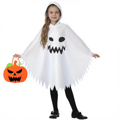 YeahBoom Geister Kostüm Kinder,Geist Umhang Gespenst für Kinder,Glow in the Dark Geister Kostüm,Halloween Kind Geister Kleidung,Gespenst Kleidung für Karneval Cosplay Party YeahBoom Geister Kostüm Kinder,Geist Umhang Gespenst für Kinder,Glow in the Dark Geister Kostüm,Halloween Kind Geister Kleidung,Gespenst Kleidung für Karneval Cosplay Party von YeahBoom