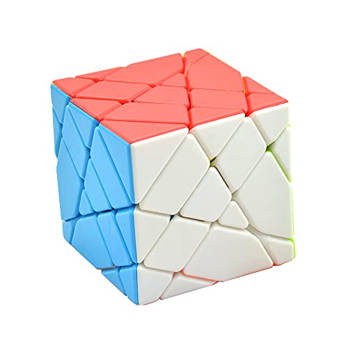 Yealvin Axis Cube, 4x4x4 Axis Magic Speed Cube 4x4 Stickerless Fisher Cube Brain Teasers Puzzle Toys for Kids von Yealvin