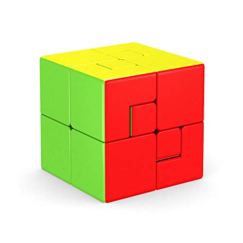 Yealvin Marionette Zauberwürfel 3x3 Kreative Magic Cube Stickerless 3D Puzzle Würfel Spielzeug für Kinder (V1) von Yealvin