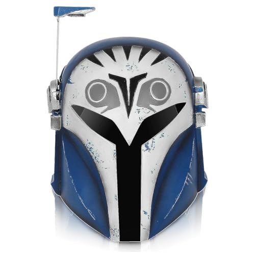 MandaLorian Helm Black Series Helm SW BO-Katan Helm Karneval Full Head Maske Halloween Kostüm Cosplay Requisiten von Yearsahrk