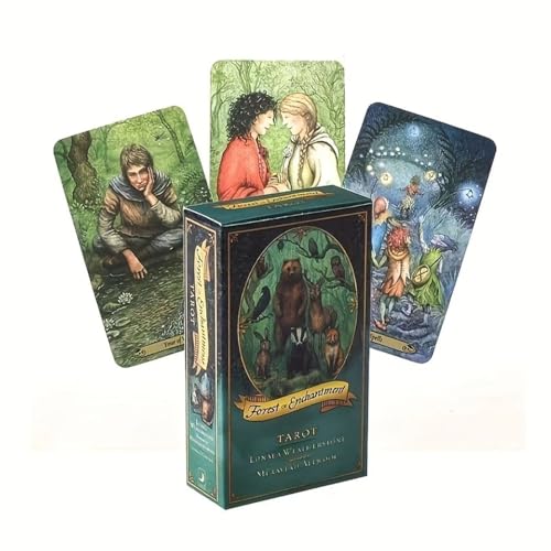 10.6x6.2CM Magic Forest Tarot Card 、Tarot Cards Gathering Card Board Game von Yedaoiu