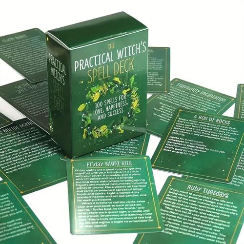 9x6.2CM Witch Oracle Tarot Card、 Tarot Cards Oracle Kaka Brettspiel-Tarotkarten von Yedaoiu