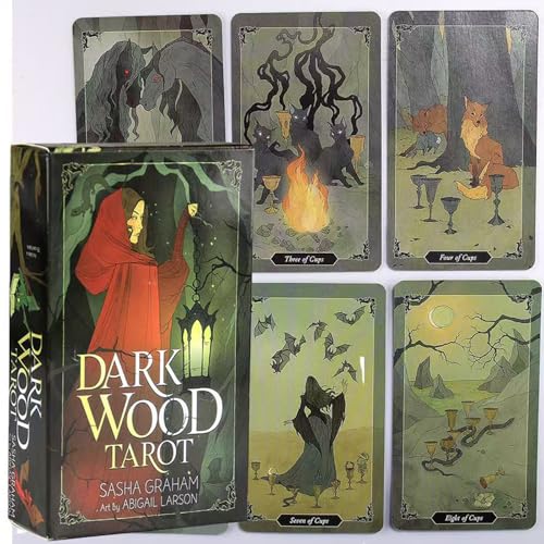 Yedaoiu Dark Forest Tarot, Kartenspiel, Englisch Guide Tarot von Yedaoiu