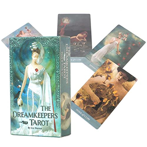 Yedaoiu Dream Keeper Tarotkarten-Set, 78 Klassische Guide-Tarotkarten, blau von Yedaoiu