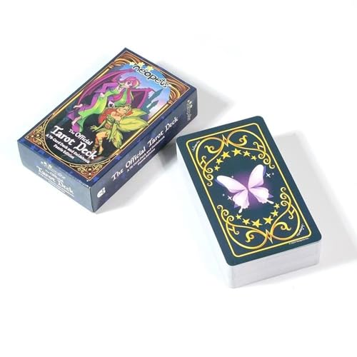 Yedaoiu Schmetterling Fee Tarot Karten Deck mit Führerbuch für Telling Spiel von Yedaoiu