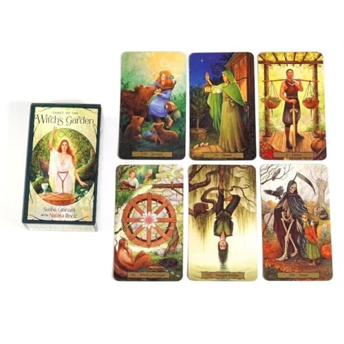 Yedaoiu Tarot of The Witch's Garden,Tarot Cards, Wahrsagung, Vorhersage Party Geschenke von Yedaoiu