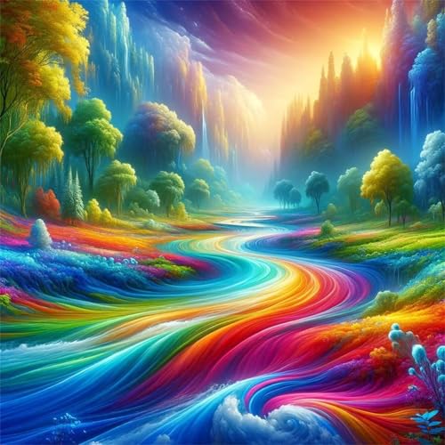 1000 Teile Puzzle für Erwachsene mit Bunte Flusslandschaft Puzzles, EIN Herausforderndes Rätsel,Puzzles für Die Ganze Familie,1000 DIY Kunst Puzzle Home Dekoration Geschenke 1000 Teile Puzzle für Erwachsene mit Bunte Flusslandschaft Puzzles, EIN Herausforderndes Rätsel,Puzzles für Die Ganze Familie,1000 DIY Kunst Puzzle Home Dekoration Geschenke von Yeecer