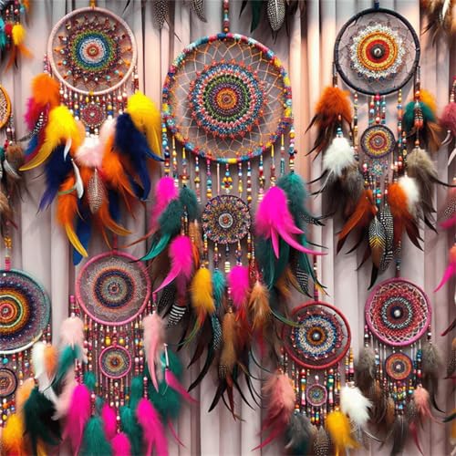 1000 Teile Puzzle für Erwachsene mit Bunte Traumfänger Puzzles, EIN Herausforderndes Rätsel,Puzzles für Die Ganze Familie,1000 DIY Kunst Puzzle Home Dekoration Geschenke 1000 Teile Puzzle für Erwachsene mit Bunte Traumfänger Puzzles, EIN Herausforderndes Rätsel,Puzzles für Die Ganze Familie,1000 DIY Kunst Puzzle Home Dekoration Geschenke von Yeecer