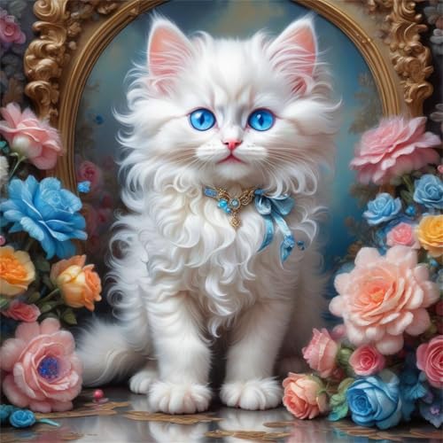 1000 Teile Puzzle für Erwachsene mit Elegante Katzenblumen Puzzles, EIN Herausforderndes Rätsel,Puzzles für Die Ganze Familie,1000 DIY Kunst Puzzle Home Dekoration Geschenke 1000 Teile Puzzle für Erwachsene mit Elegante Katzenblumen Puzzles, EIN Herausforderndes Rätsel,Puzzles für Die Ganze Familie,1000 DIY Kunst Puzzle Home Dekoration Geschenke von Yeecer