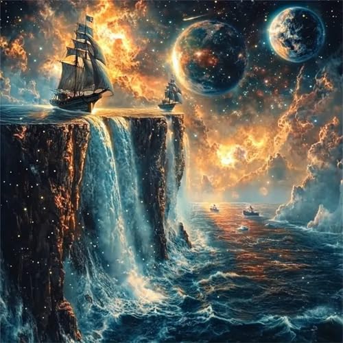 1000 Teile Puzzle für Erwachsene mit Fantasie-Weltraum-Segelboot Puzzles, EIN Herausforderndes Rätsel,Puzzles für Die Ganze Familie,1000 DIY Kunst Puzzle Home Dekoration Geschenke 1000 Teile Puzzle für Erwachsene mit Fantasie-Weltraum-Segelboot Puzzles, EIN Herausforderndes Rätsel,Puzzles für Die Ganze Familie,1000 DIY Kunst Puzzle Home Dekoration Geschenke von Yeecer